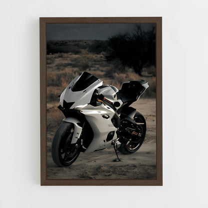 yamaha-2 cadre Bois foncé