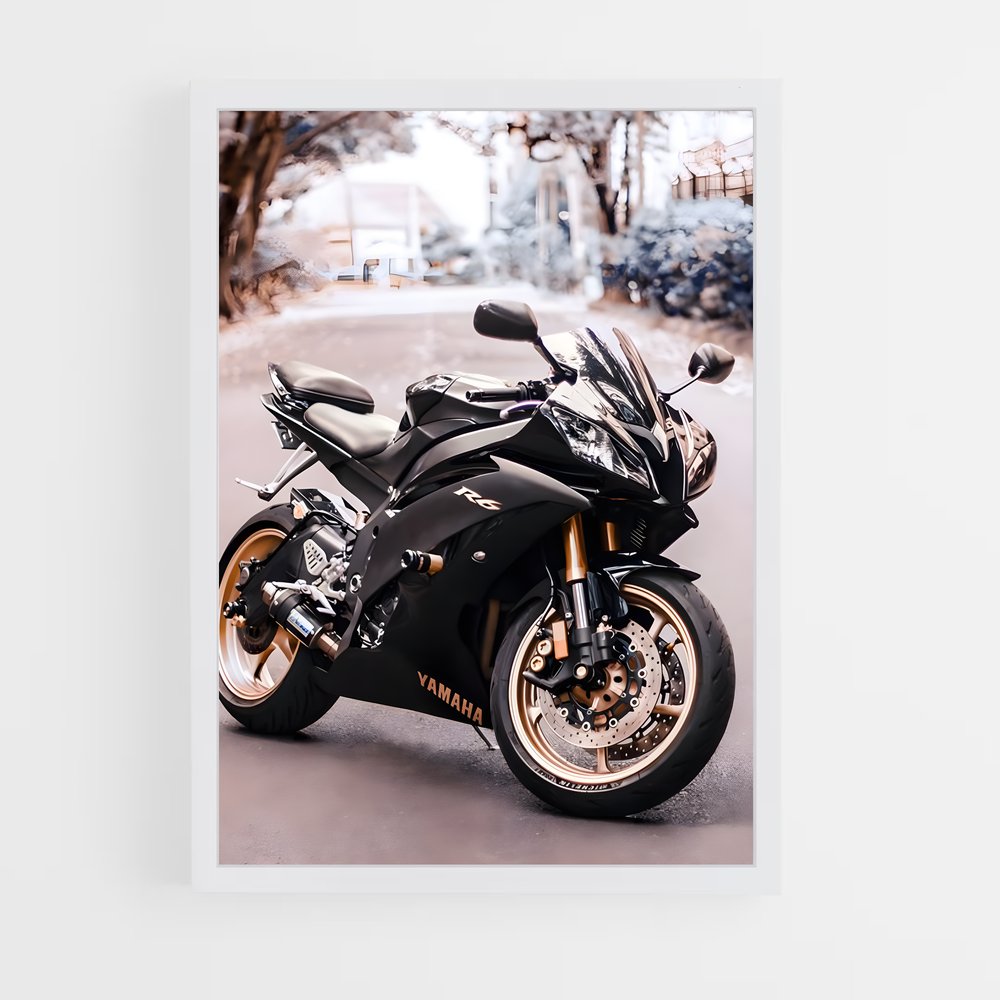 yamaha-6 cadre Blanc