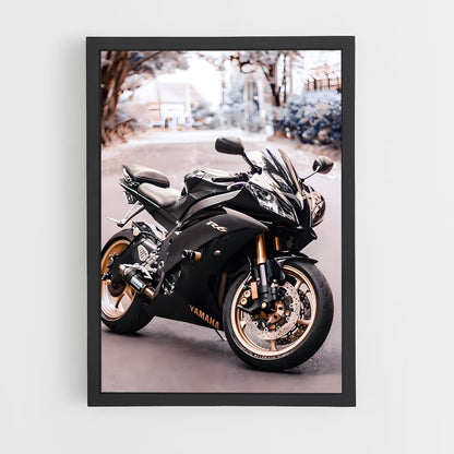 yamaha-6 cadre Noir