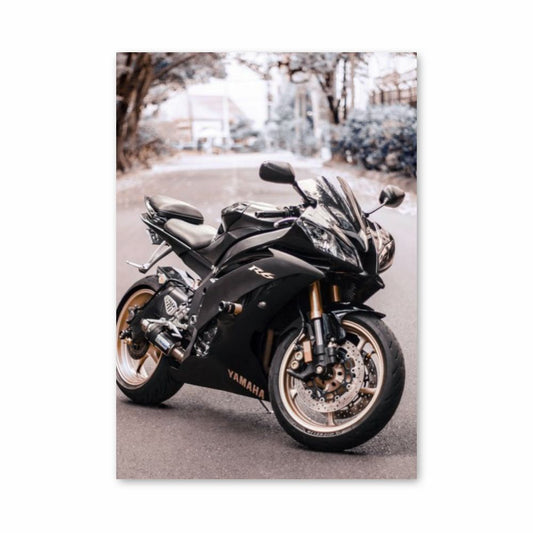 Póster Yamaha Negro