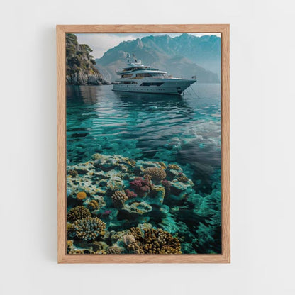 Póster Yate Coral