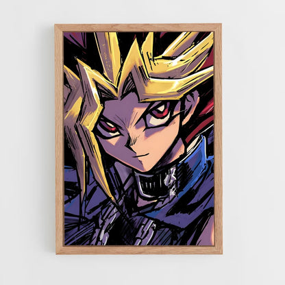 yu-gi-oh-10 cadre Bois clair