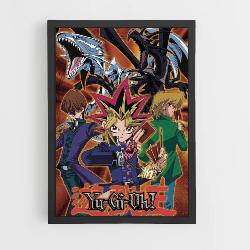 Póster Yu Gi Oh Naranja