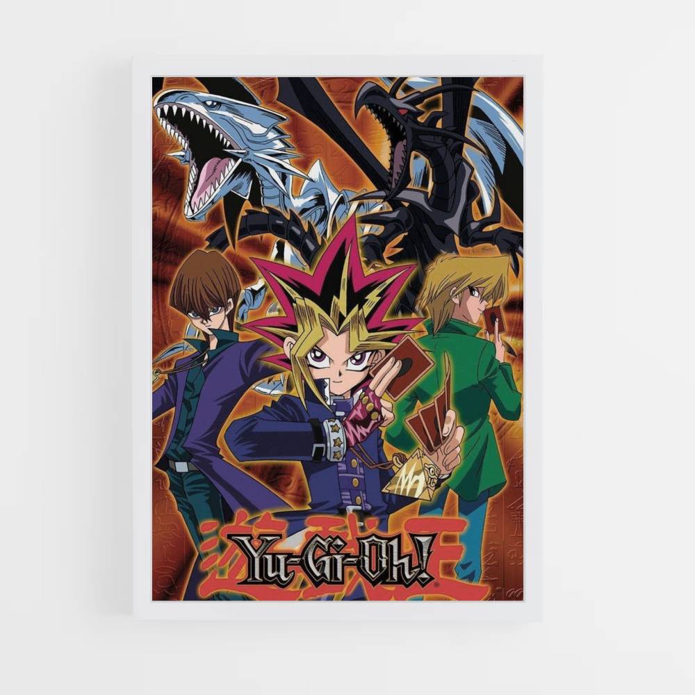 Póster Yu Gi Oh Naranja