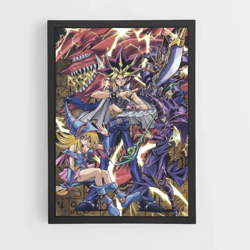 Póster Yu Gi Oh Estético