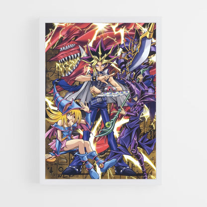 yu-gi-oh-15 cadre Blanc