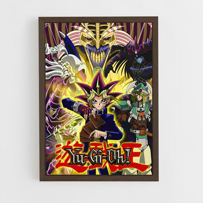 yu-gi-oh-2 cadre Bois foncé