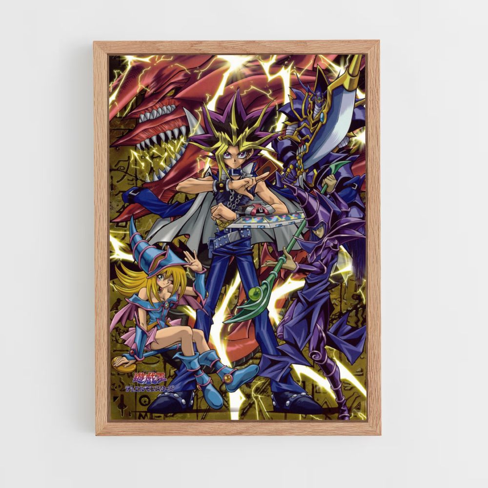 Póster Yu Gi Oh Monstruos