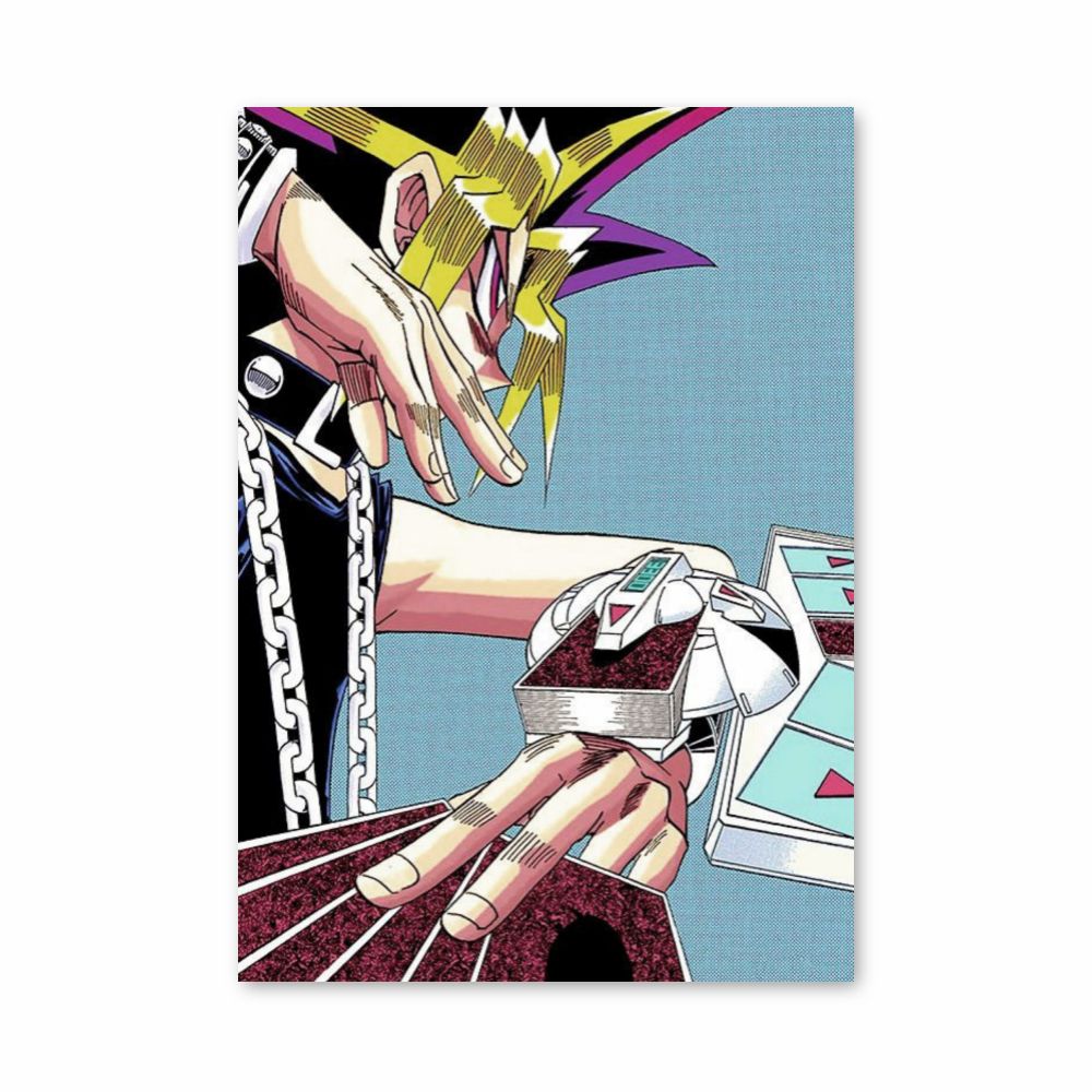 Tarjeta Yu Gi Oh Póster