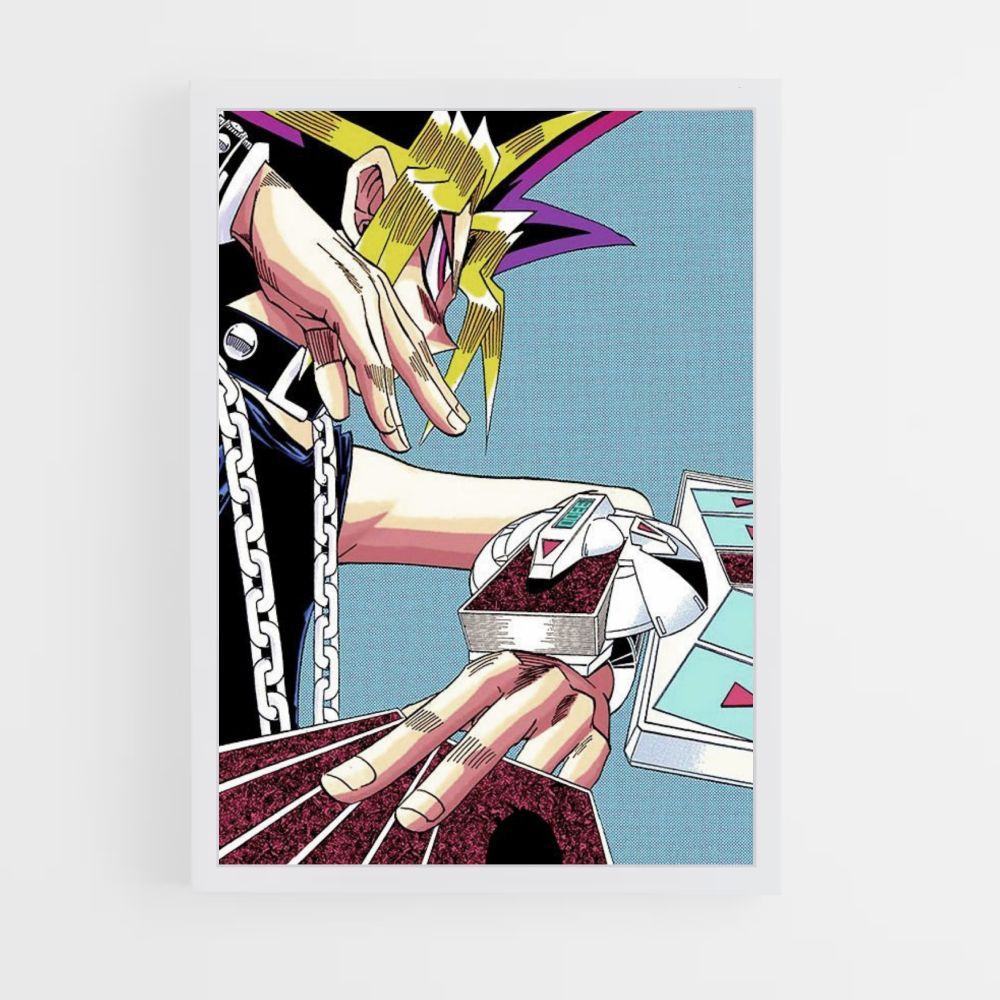 Tarjeta Yu Gi Oh Póster