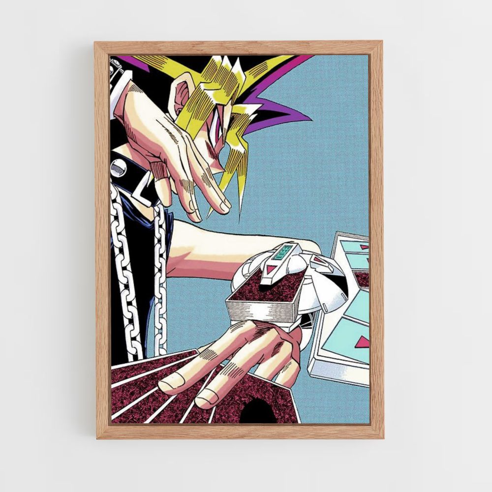 Tarjeta Yu Gi Oh Póster