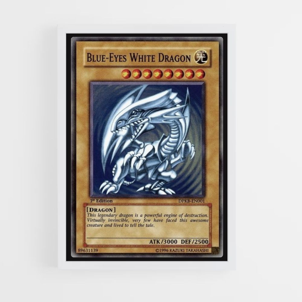 Póster Cartas Yu Gi Oh