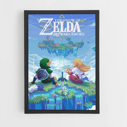 Póster Zelda Espada hacia el cielo