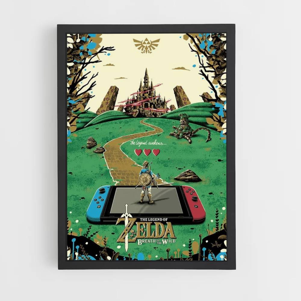 Póster Zelda Nintendo Switch