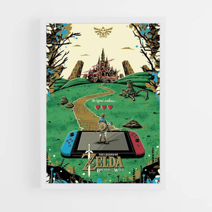 Póster Zelda Nintendo Switch