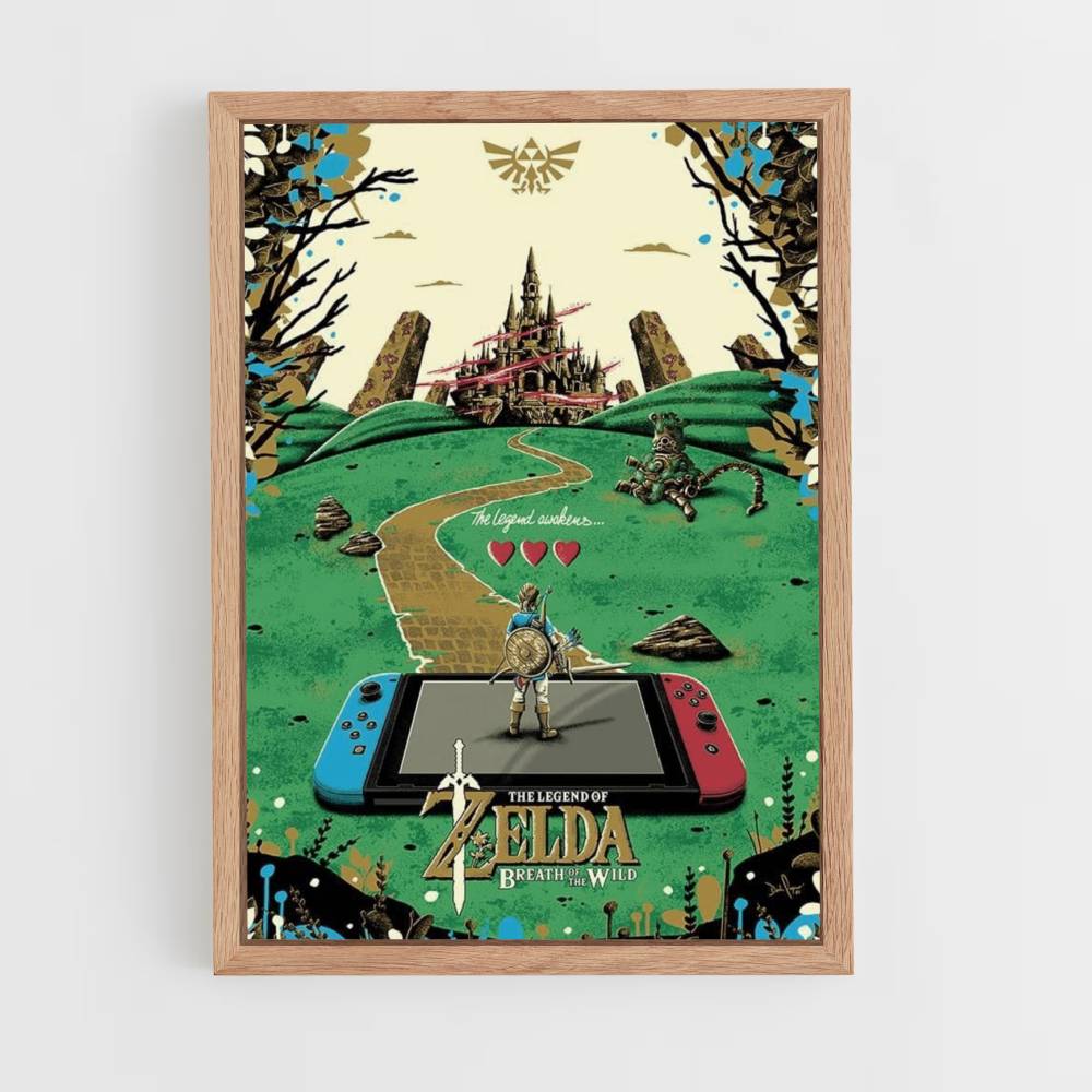 Póster Zelda Nintendo Switch