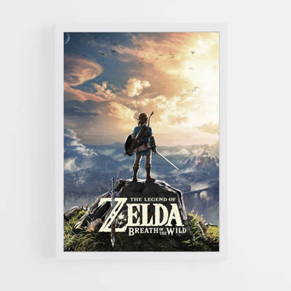 Póster Zelda Aliento de lo salvaje