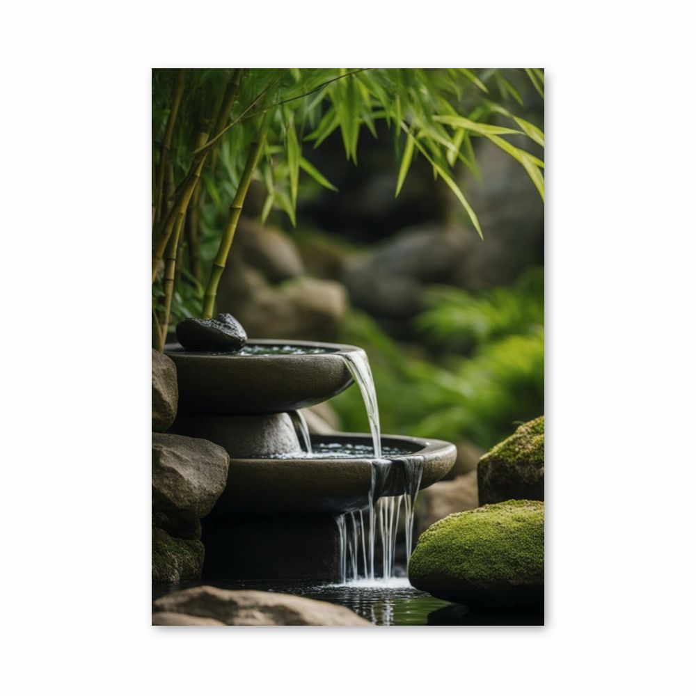 Fuente Zen Póster