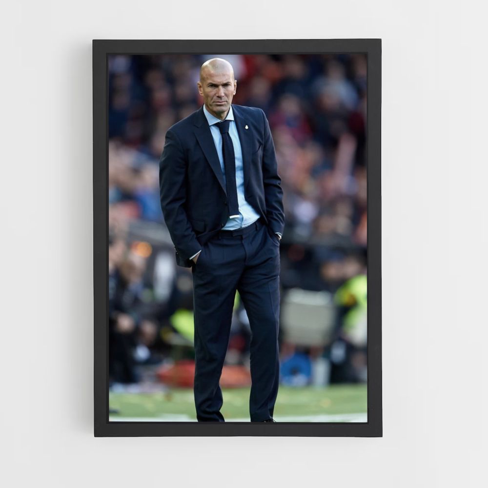 Póster Disfraz de Zidane