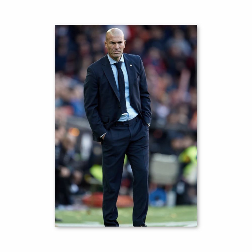 Póster Disfraz de Zidane