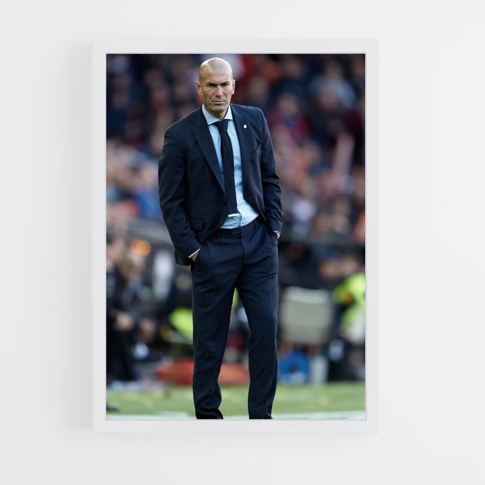 Póster Disfraz de Zidane