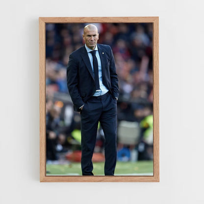 Póster Disfraz de Zidane