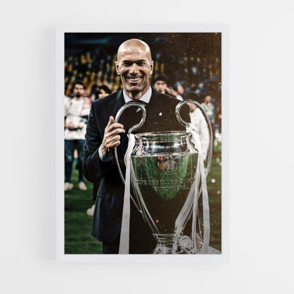 Cartel Victoria de Zidane