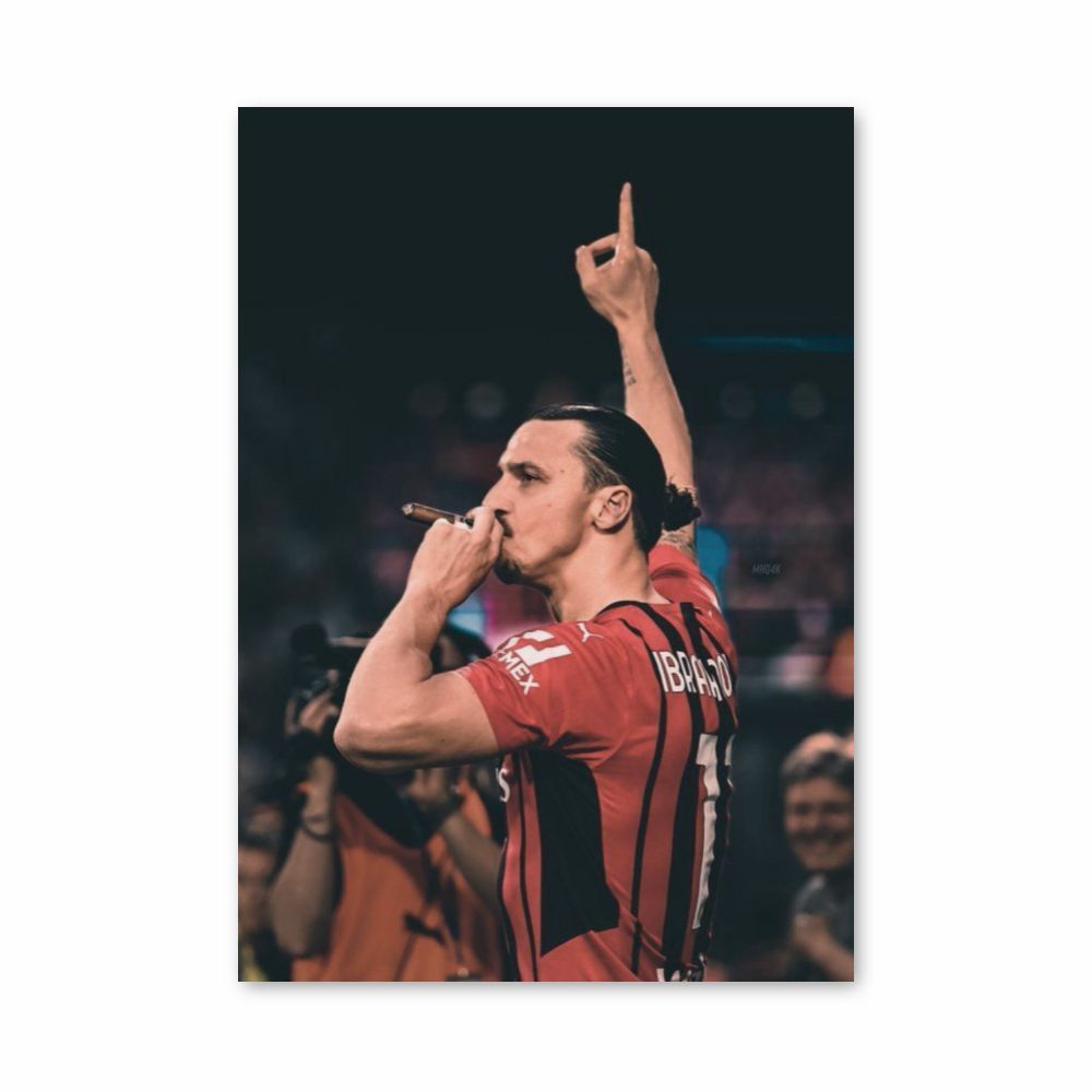 Cigarro Zlatan Póster