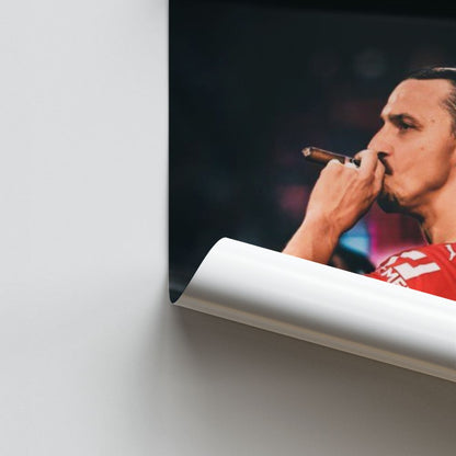 Cigarro Zlatan Póster