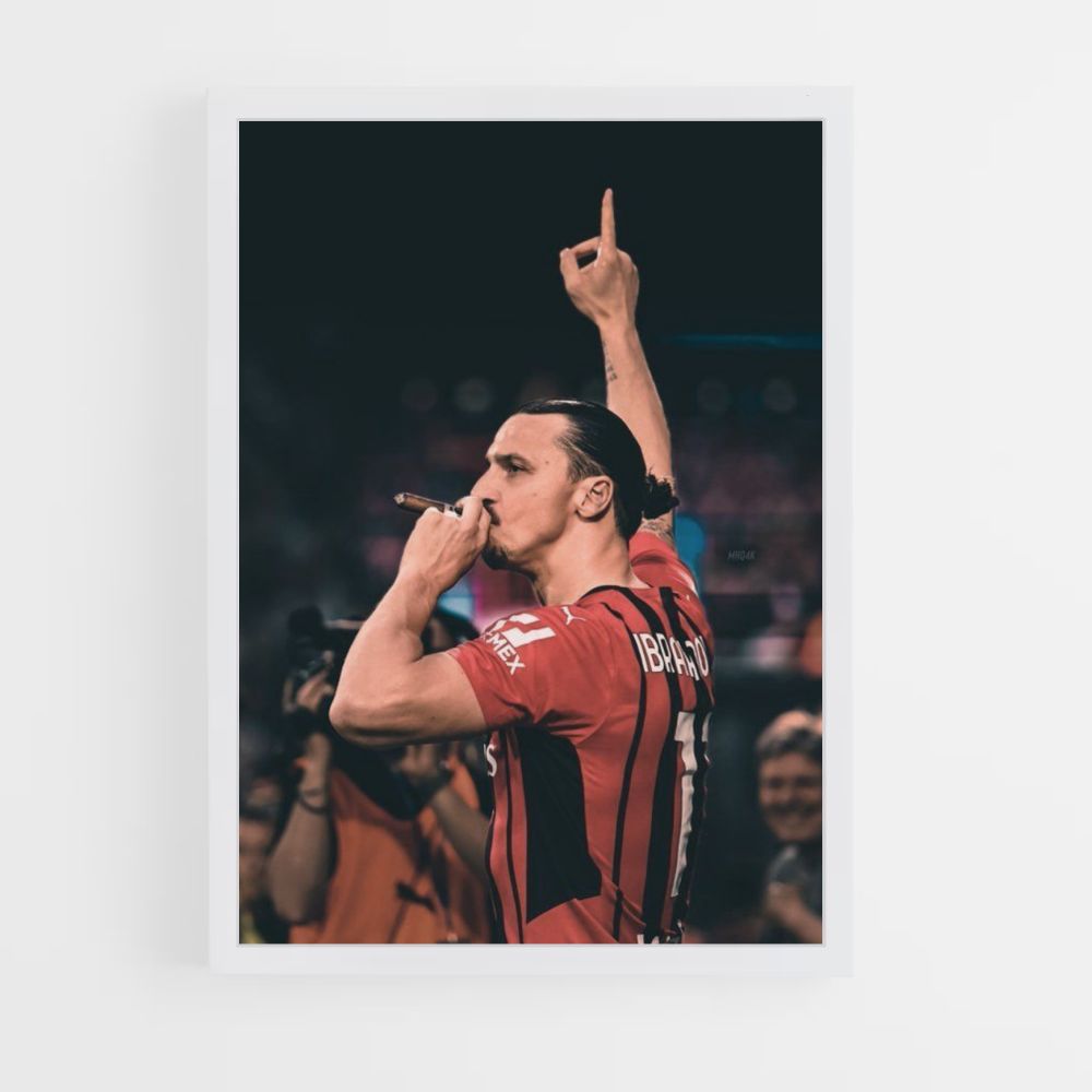 Cigarro Zlatan Póster