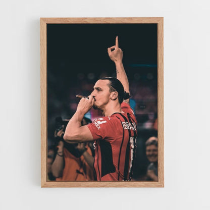 Cigarro Zlatan Póster