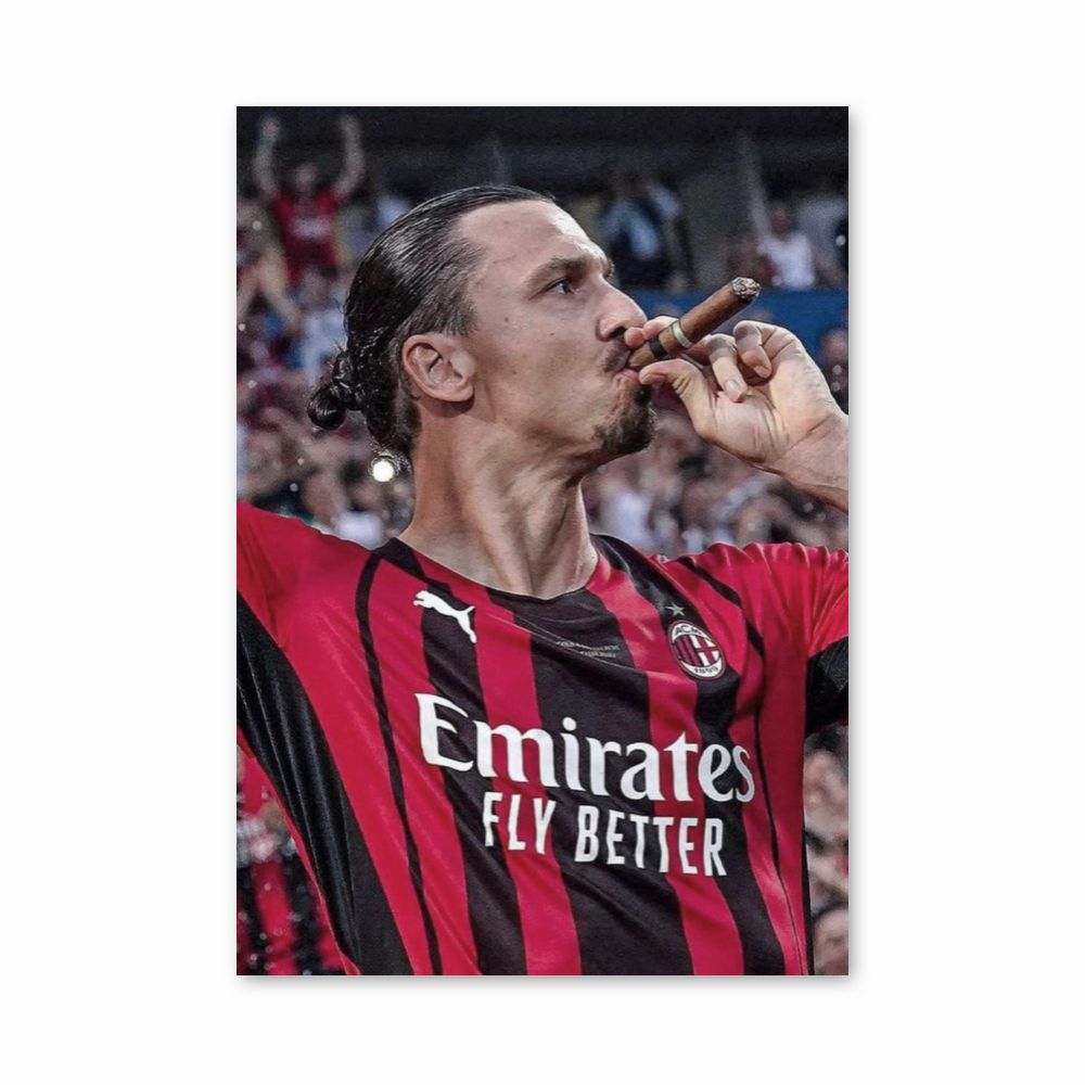 Póster Zlatan Ibrahimovic Fume