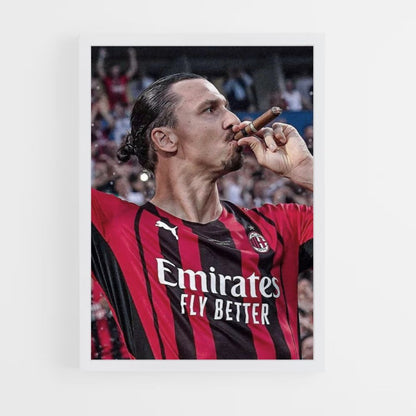 Póster Zlatan Ibrahimovic Fume