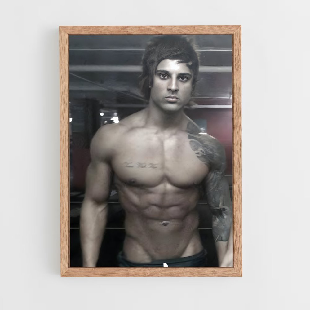 zyzz-1 cadre Bois clair