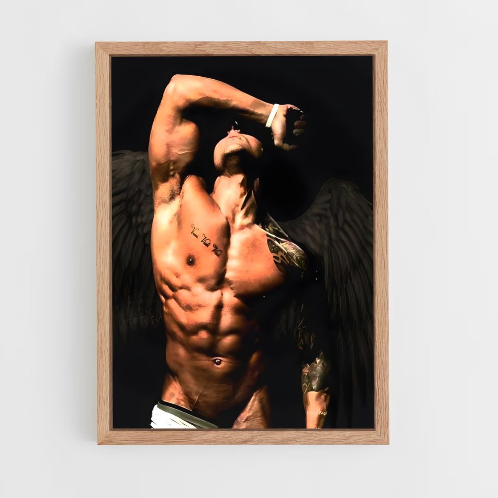 zyzz-4 cadre Bois clair