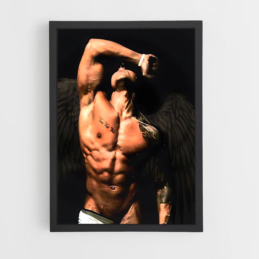 zyzz-4 cadre Noir